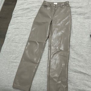 Aritzia Leather Pant